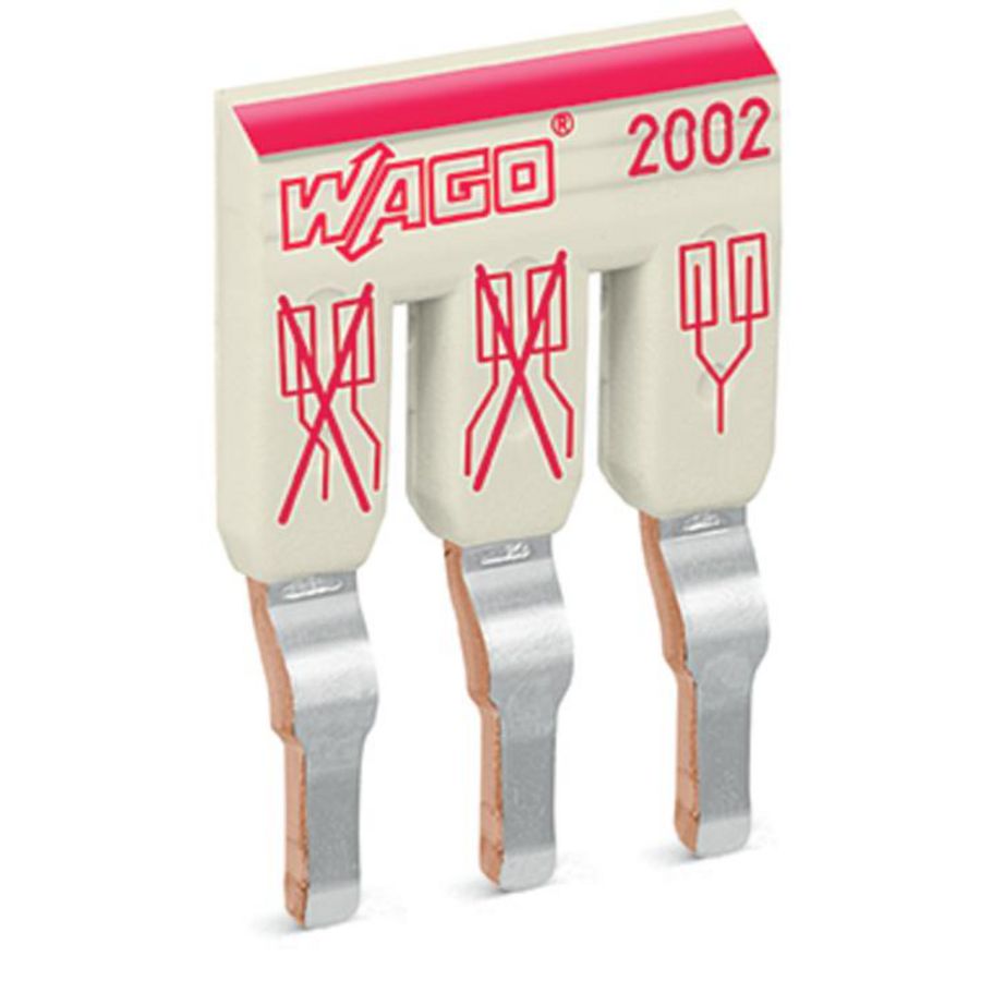 Combinatiebrug 3-voudig geisoleerd li.grijs 2002-473 VVE=25