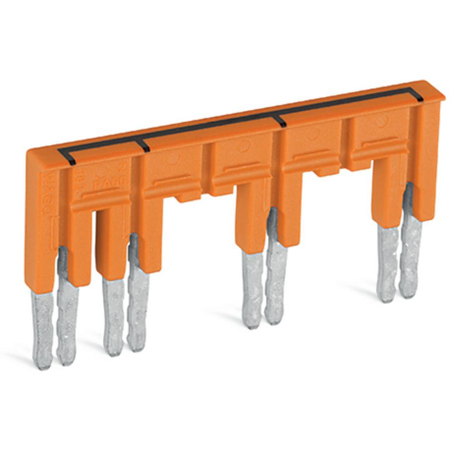 Brug geisoleerd oranje 282-436/301-000 VVE=10