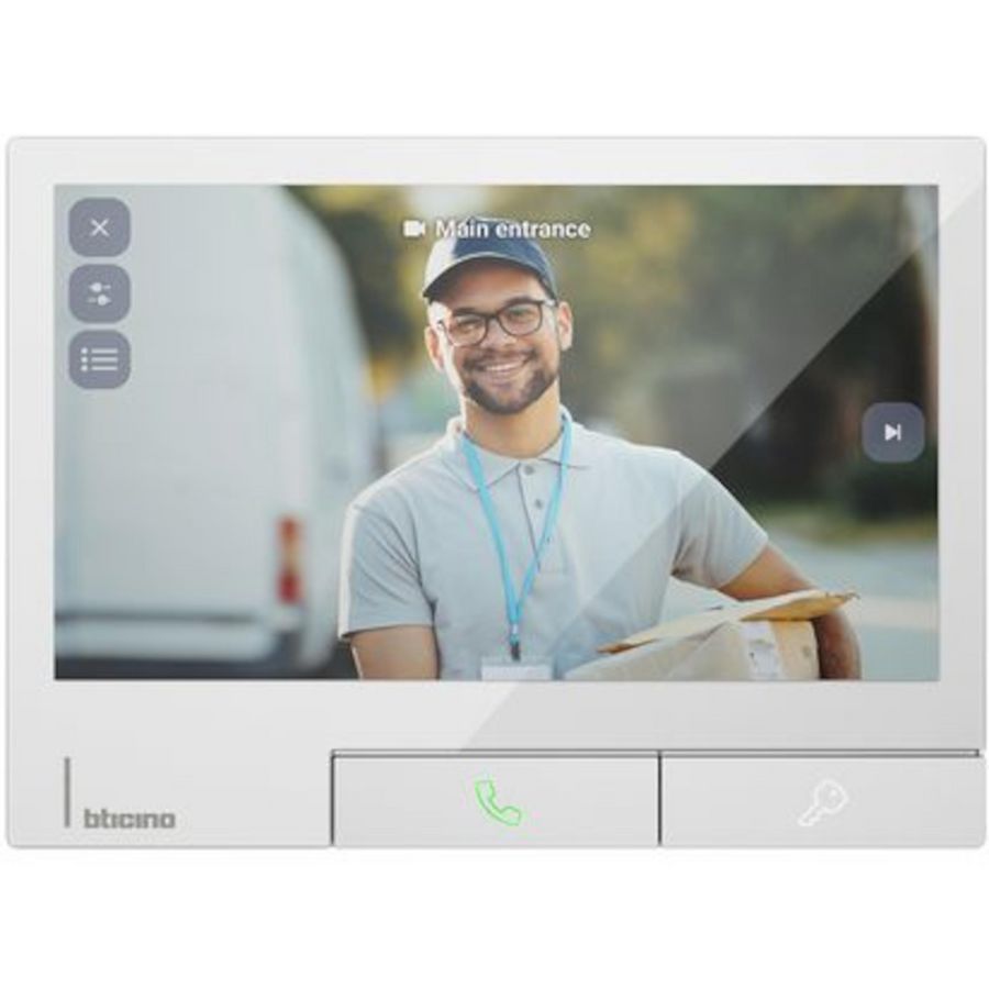 De Classe300X WIT 2-draads video-intercom slimme techn.