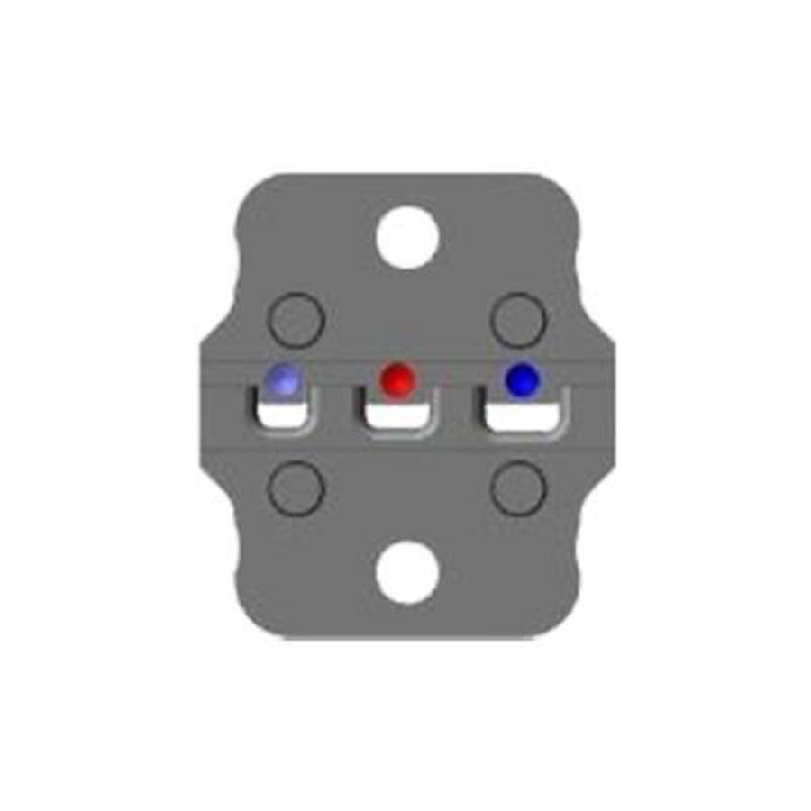 Matrijs voor krimpmachines perskabelschoenen 0,14-2,5mm²