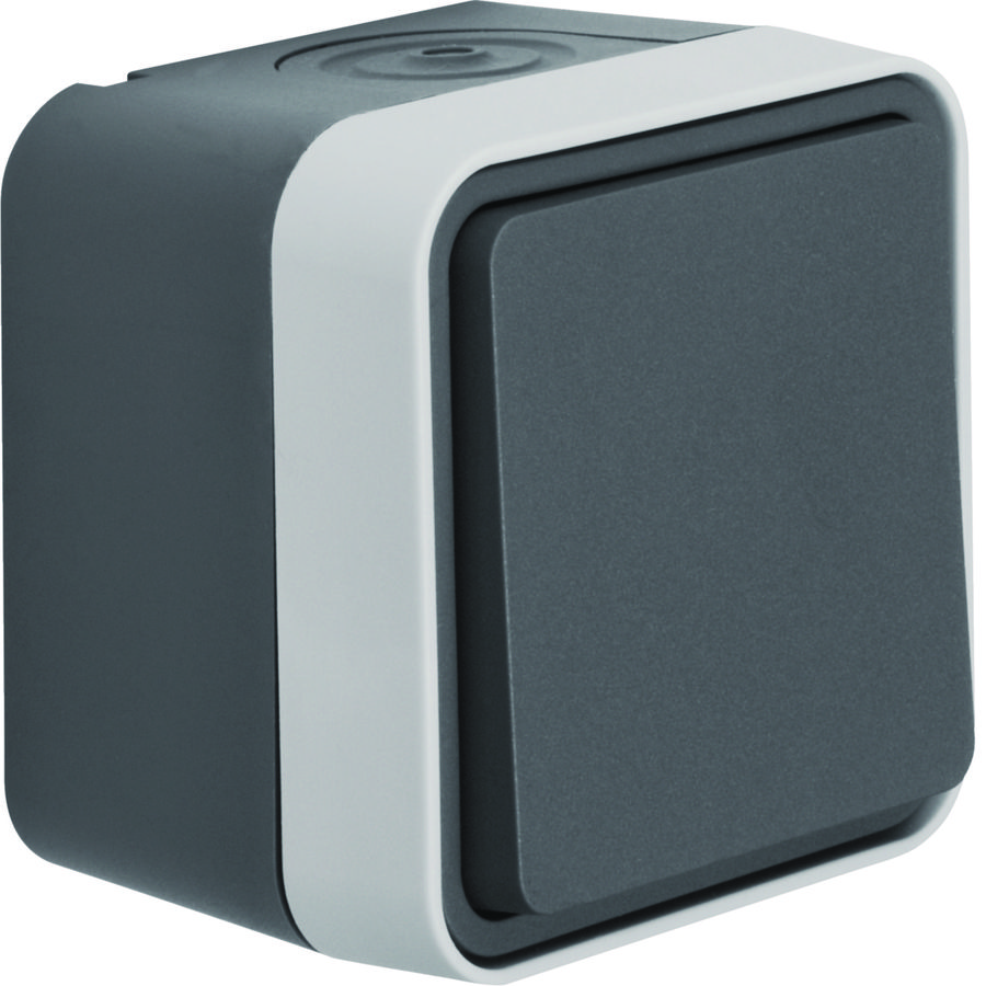 Pulsdrukker (maak)+behuizing W.1 ECO grijs