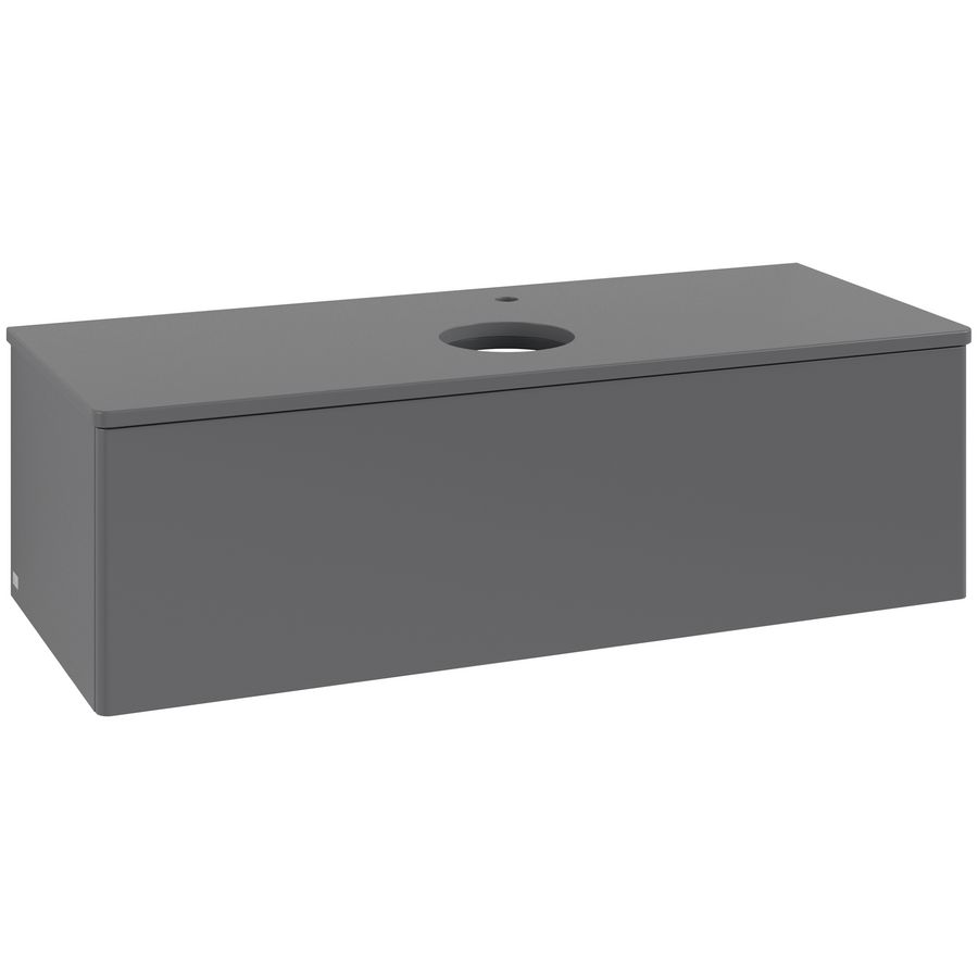 Wastafelonderkast Antao 1200x360x500mm Antr. Matt Lacquer K32050GK
