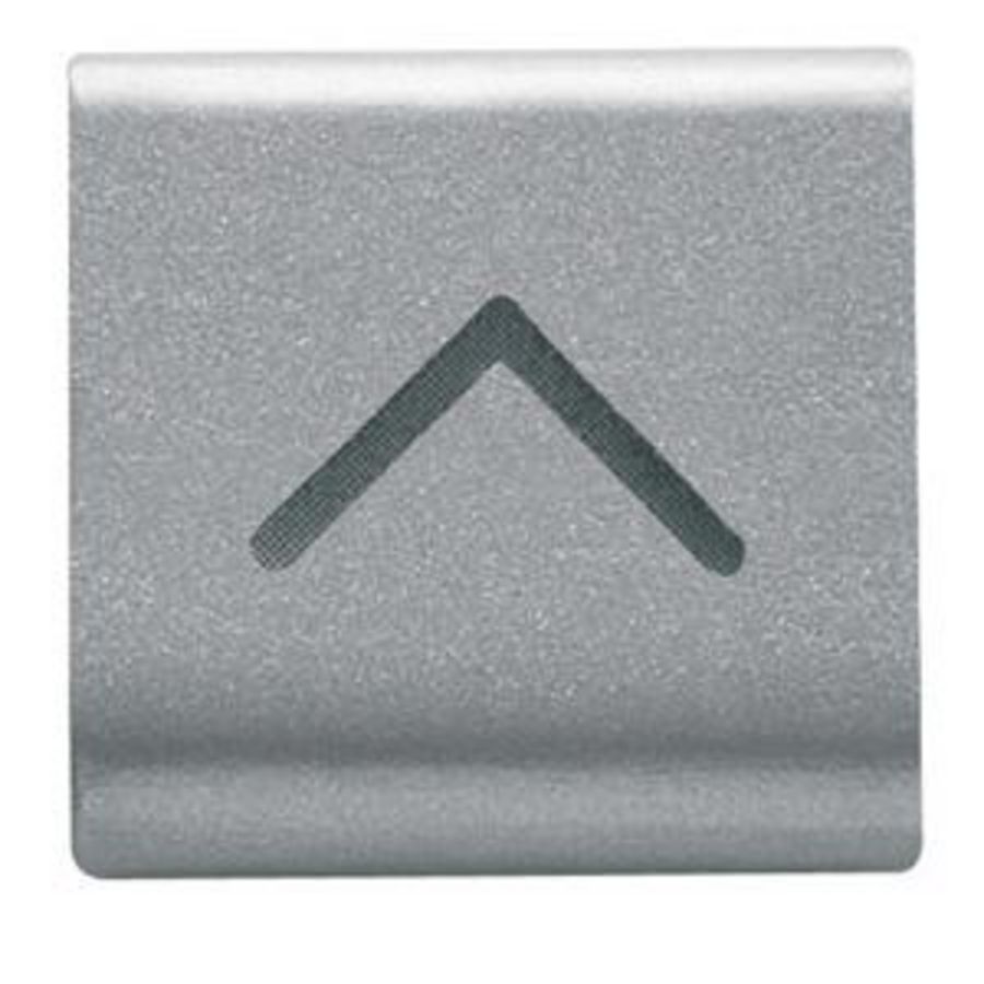 UITWISSELBARE DRUKKNOP-22 X 22 mm-VERTICAAL PIJLTJE-TI VVE=4