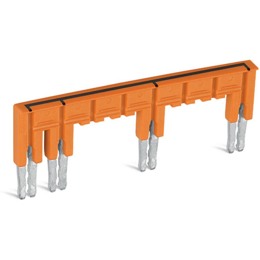 Brug geisoleerd oranje 282-438/300-000 VVE=10