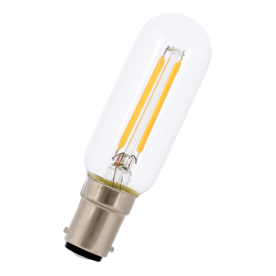LED-lamp T25x85 FIL Ba15d 2W 22W 220lm 827 helder