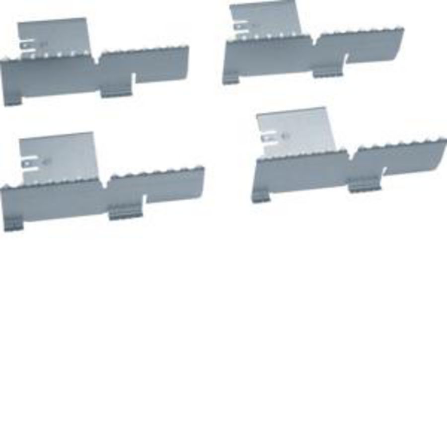 Koppelset plaatstaal voor plafondkanaal 50x80mm DABA