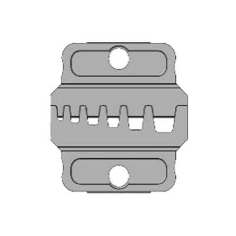 Matrijs voor krimpmachine adereindhulzen 0,14-10mm²