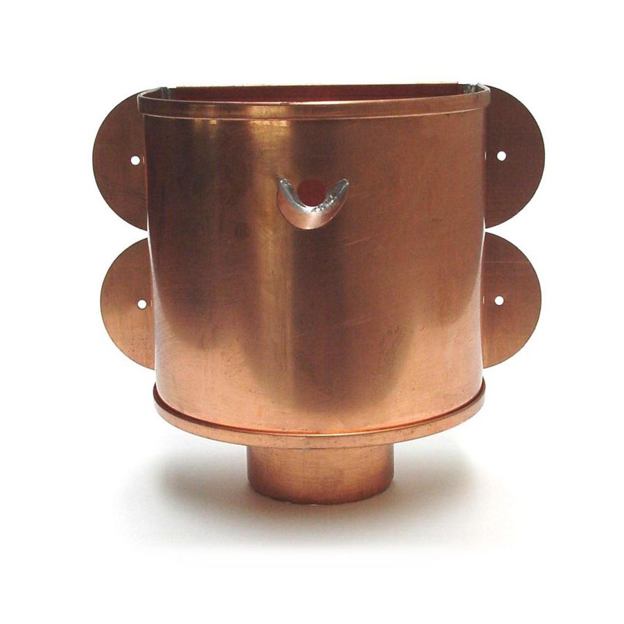Vergaarbak koper Amsterdam model 80mm