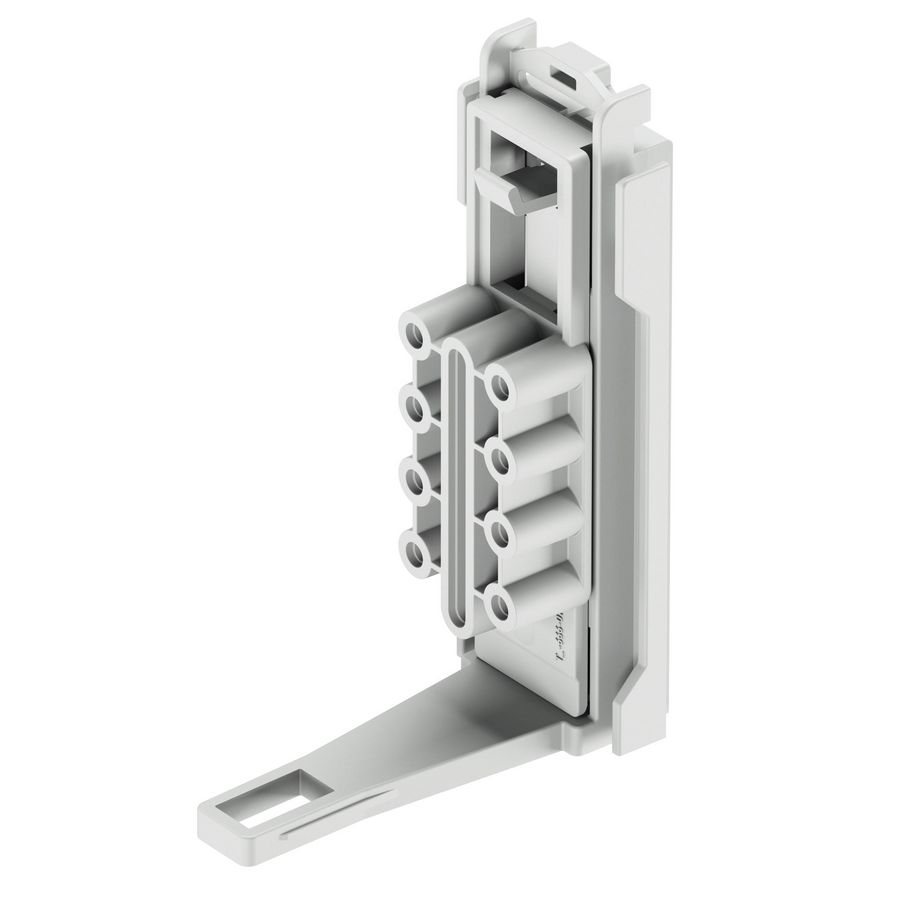 Montagehouder set lichtgrijs 72002601