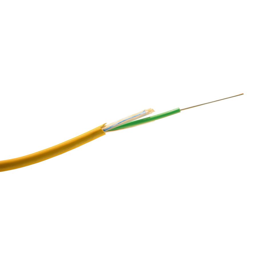 Haspel a 2000m. Glaskabel 6Vez. OS2 Loose Tube in-out Dca