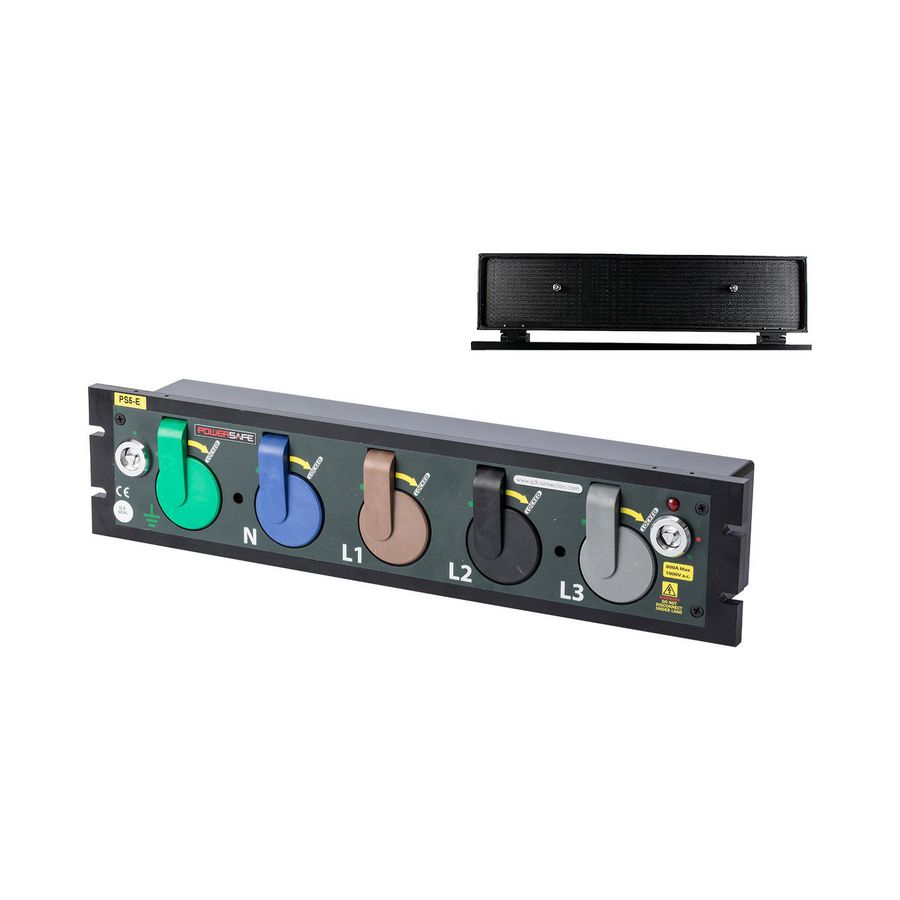 Powersafe box 5p Drain met deksel Eur 108mm Sequential box