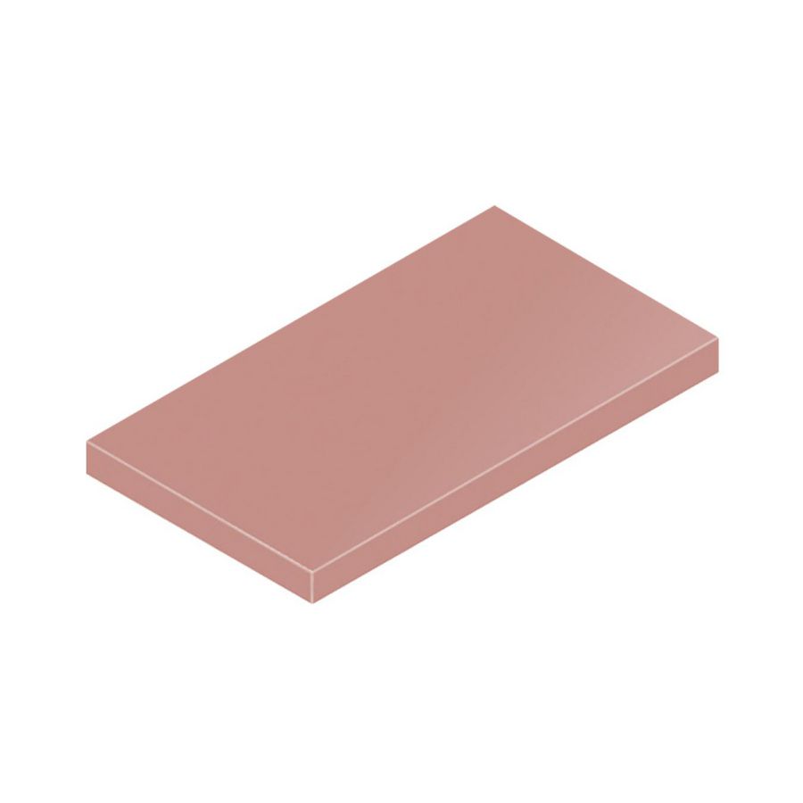 Afdektablet 80cm hoogglans 18mm - Olive Green hoogglans Lac