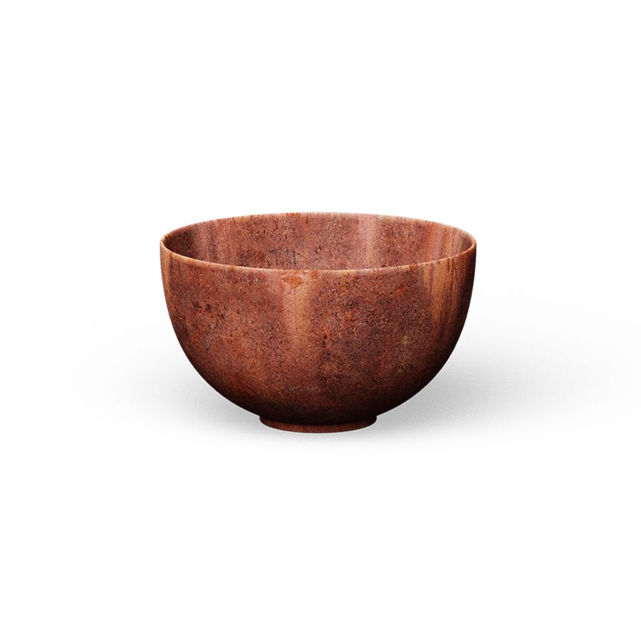 Opzetwaskom CERAMIC RAW Small Ø230mm kleur Rust