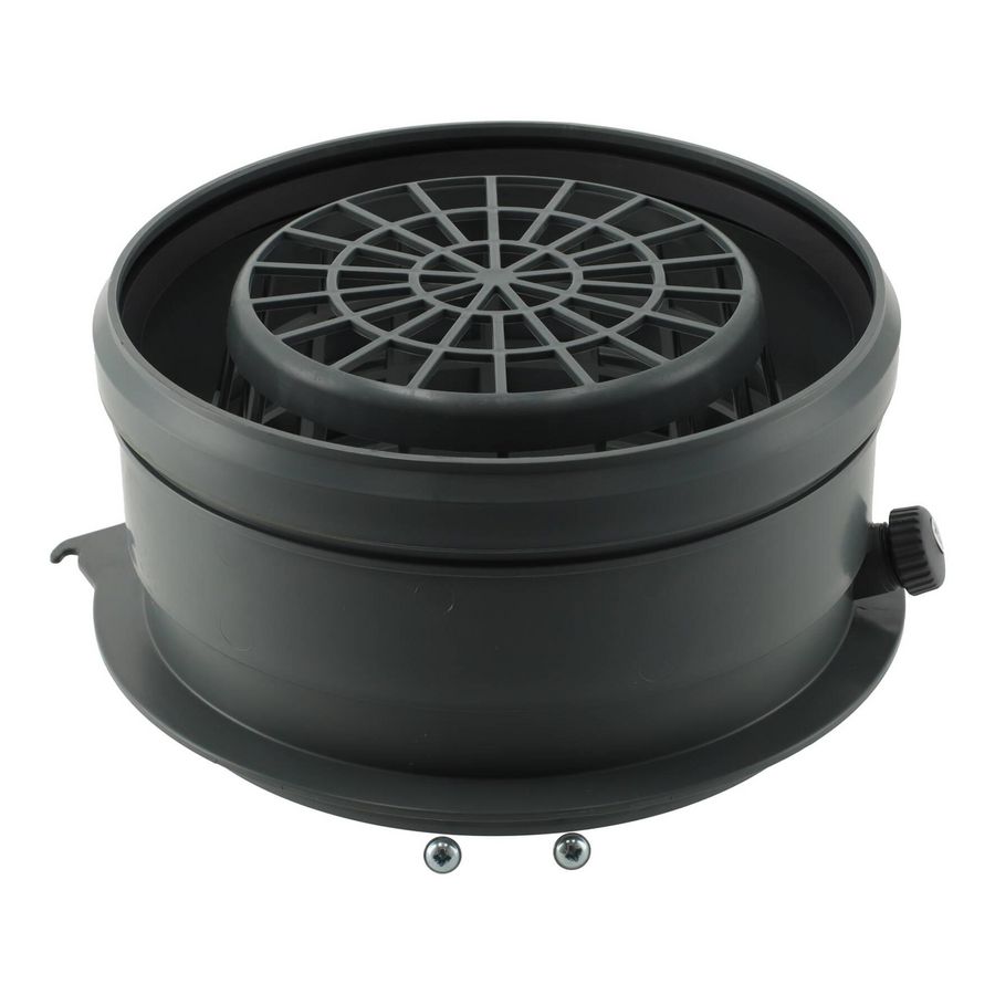 Luchtinlaatadapter 200 mm