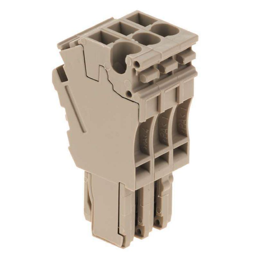 Plug Plug-in d.beige 2.5mm2 24 A 500 1815210000 VVE=25