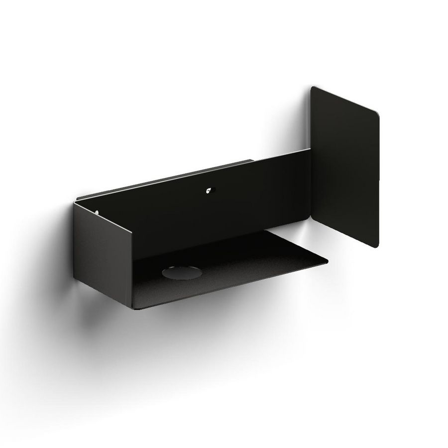 Open kast m handdoekhouder tbv New Flush 3 LI zwart