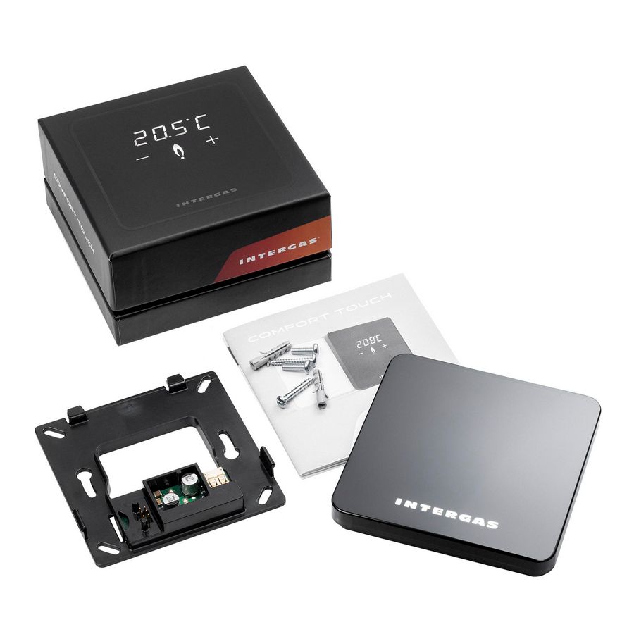 Kamerthermostaat Comfort Touch zwart excl. gateway