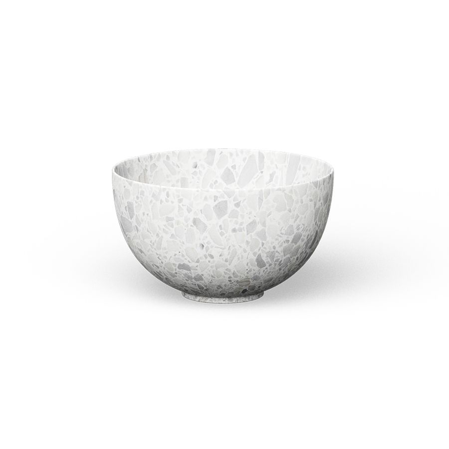 Opzetwaskom CERAMIC TERRAZZO SMALL Ø230mm Terrazzo Beige