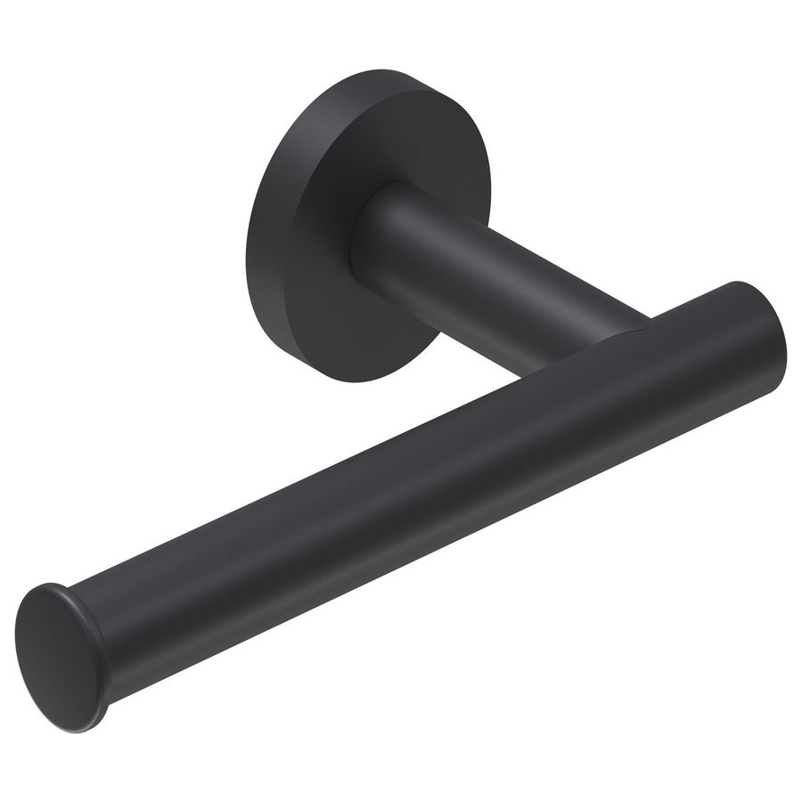 Toiletrolhouder mat zwart