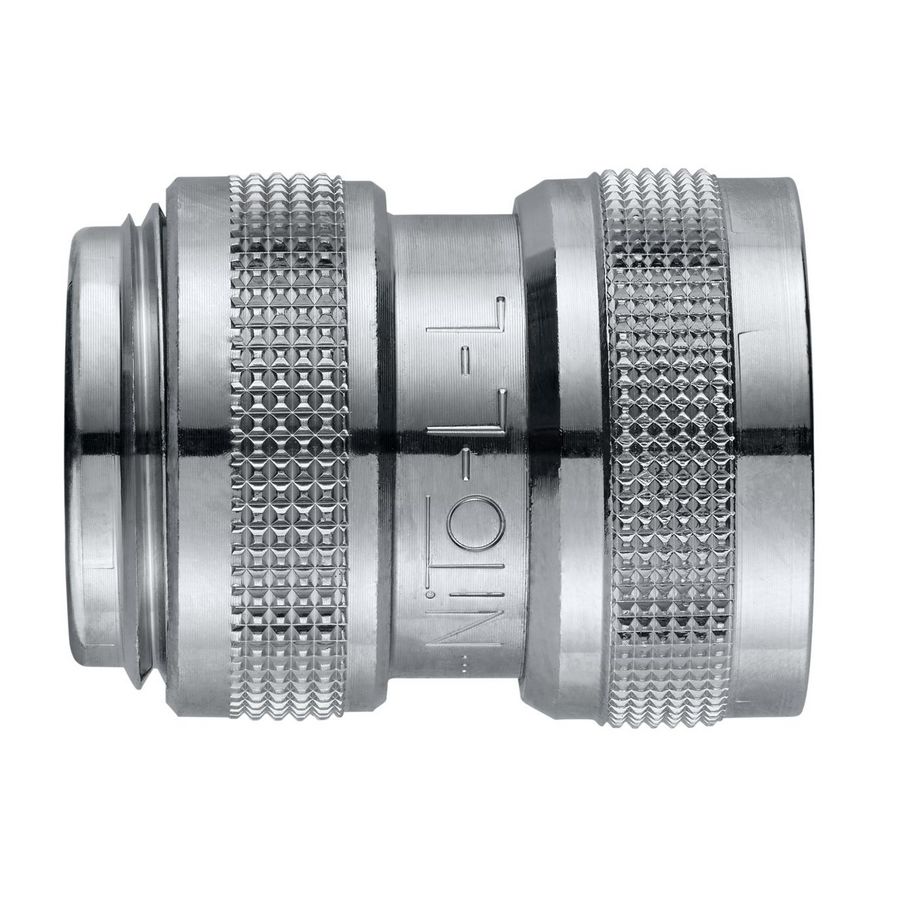 Koppeling NEOMATIC messing verchroomd 16,5mm Neoperl