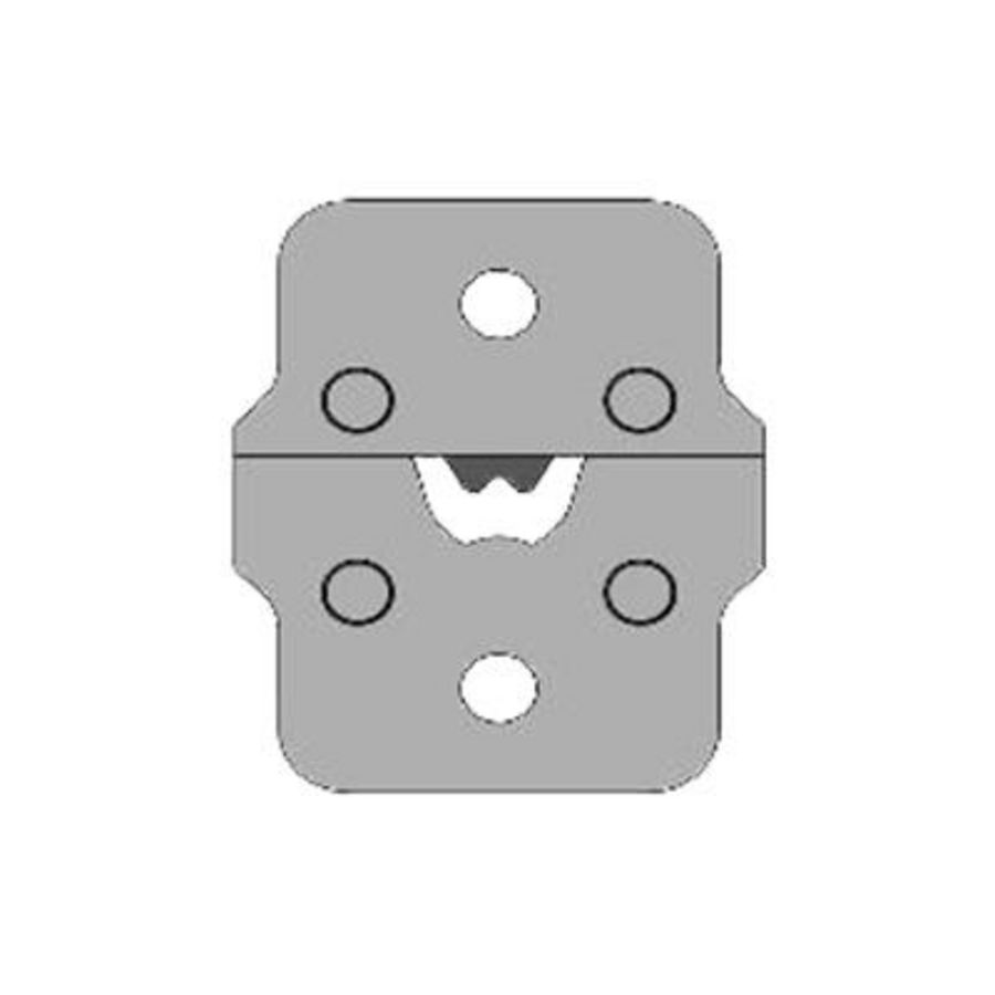 Matrijs voor krimpmachines perskabelschoenen 16mm²