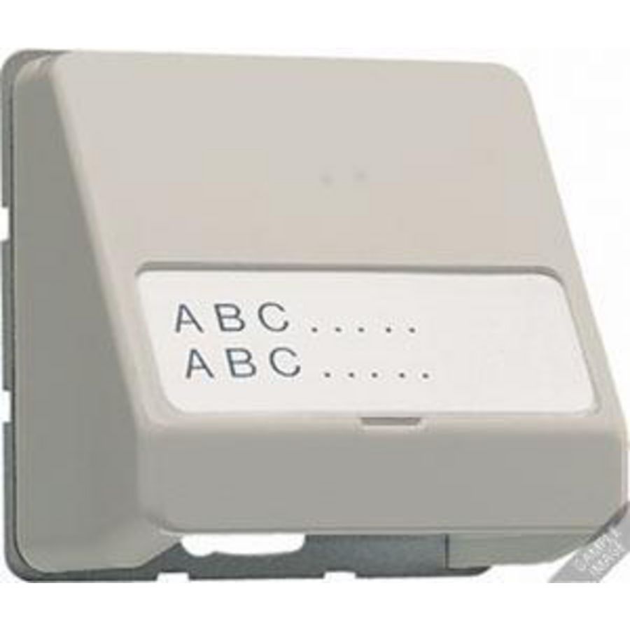 Data-aansluitkap met tekstvenster 23 x 59 mm VVE=10