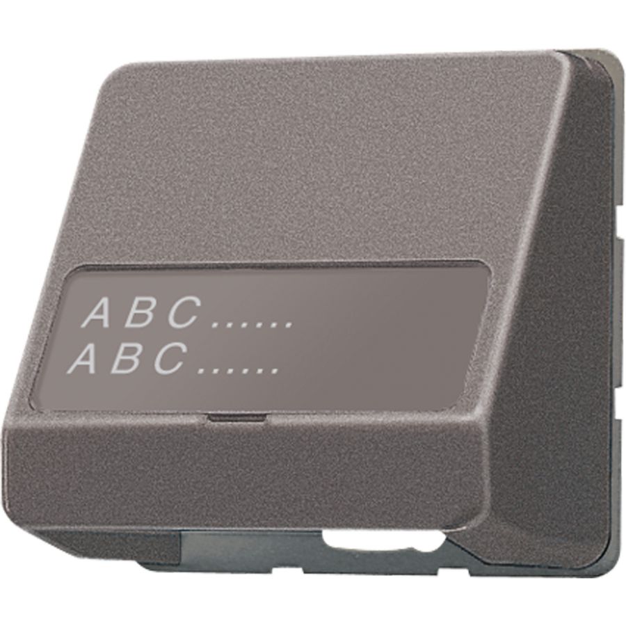 Data-aansluitkap met tekstvenster 23 x 59 mm VVE=10