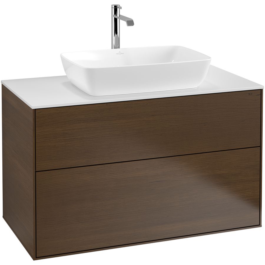 Wastafelonderkast Finion 1000x603x501mm W.Veneer F76100GN