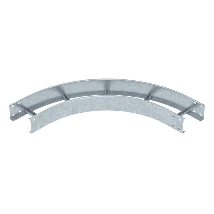 90gr. Bocht/hoekstuk kabelladder horizontal 110x200 Staal th