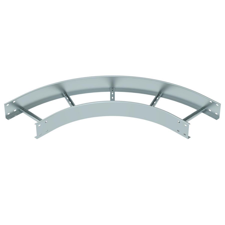 90gr. Bocht/hoekstuk kabelladder horizontal 110x300 Staal se