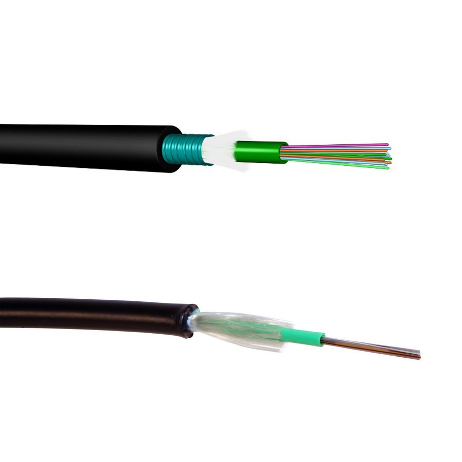 Haspel a 2000m. Glaskabel 24Vez. OM3 Loose Tube out gearm.