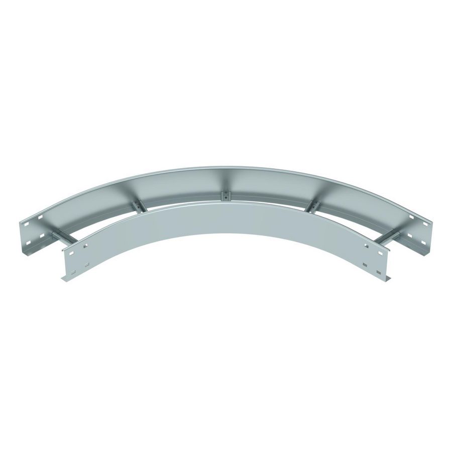 90gr. Bocht/hoekstuk kabelladder horizontal 110x200 Staal se