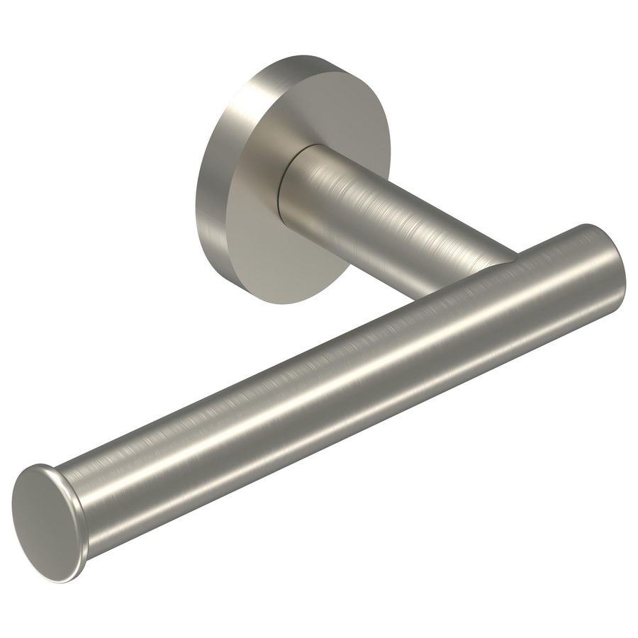 Toiletrolhouder geborsteld nickel