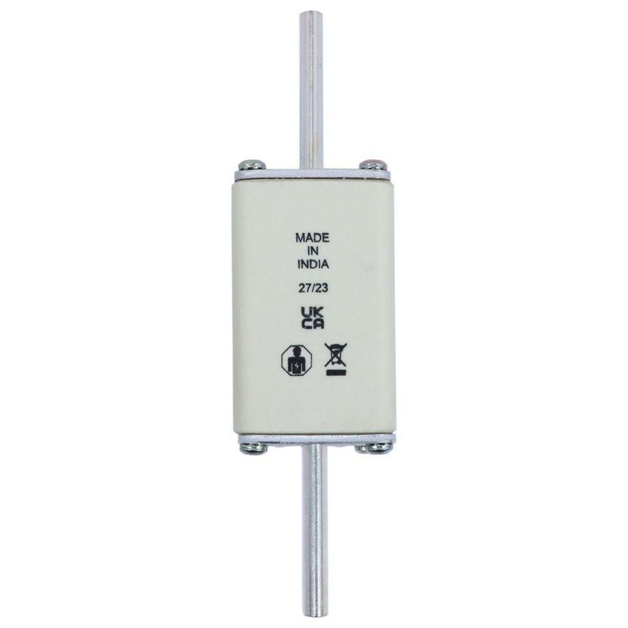 Zekering laagsp. 100A AC 500V NH02 gL/gG dubbele mel VVE=3