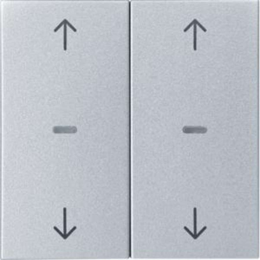 Drukknopmodule afdekking 2-v pijlsymbool berker S.1/B.3/B.7