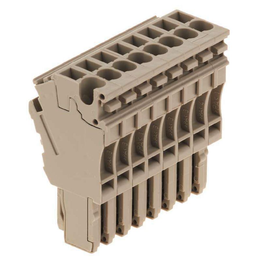 Plug Plug-in d.beige 2.5mm2 24 A 500 V 1815260000 VVE=20