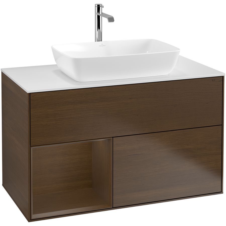 Wastafelonderkast Finion 1000x603x501mm W.Veneer F771GNGN