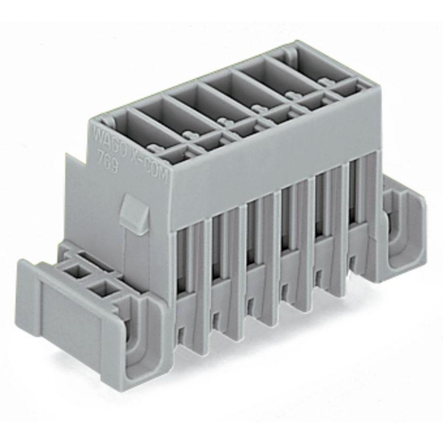 THT male steker Soldeerpen 1,0x1,0mm recht grijs VVE=15
