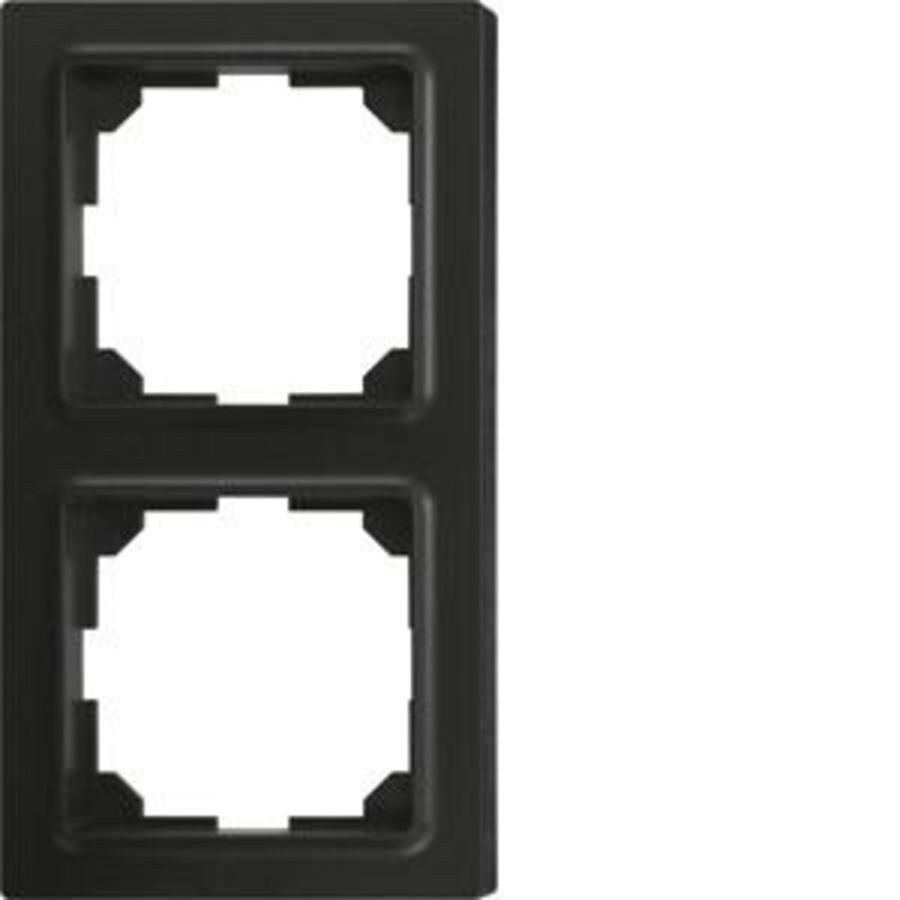 2-voudig afdekraam, E-Design, antraciet mat
