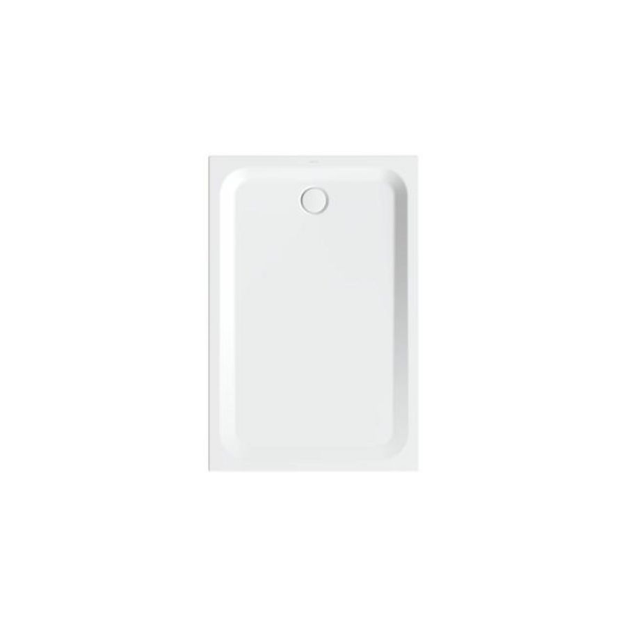 Douchebak geglazuurd staal BetteUltra 1500x1000x35mm wit AS antislip Sense afvoer Ø90mm