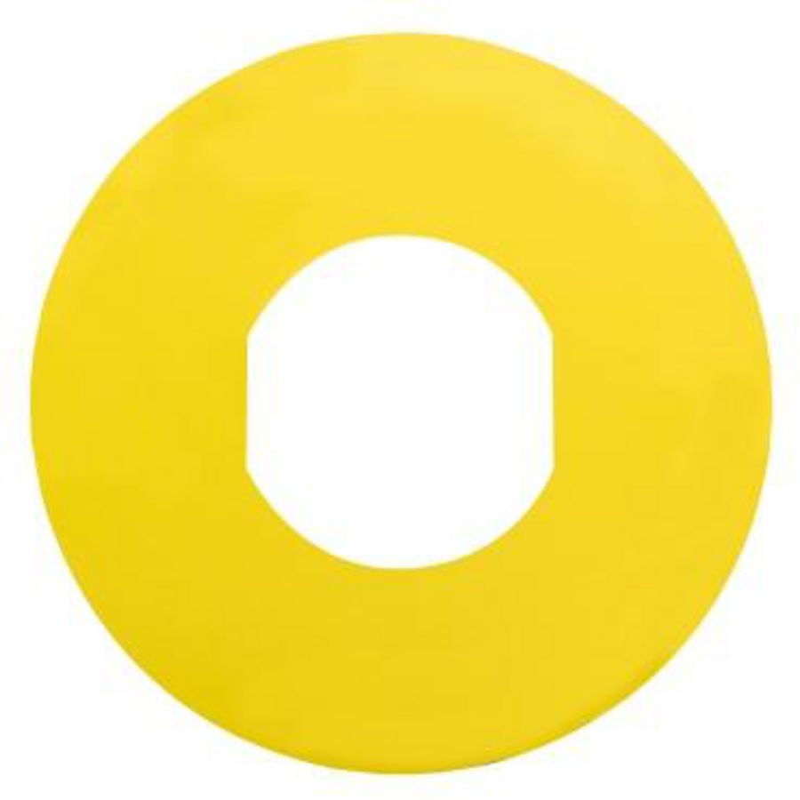 Etiket 60mm noodstop Rond z. Geel Harmony XB7 VVE=10