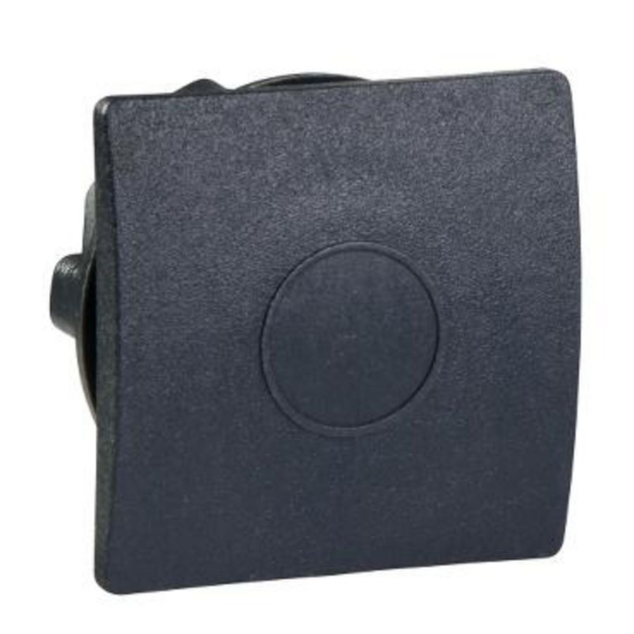 Blindstop Vierkant Ø22mm Zwart Harmony XB5 VVE=10