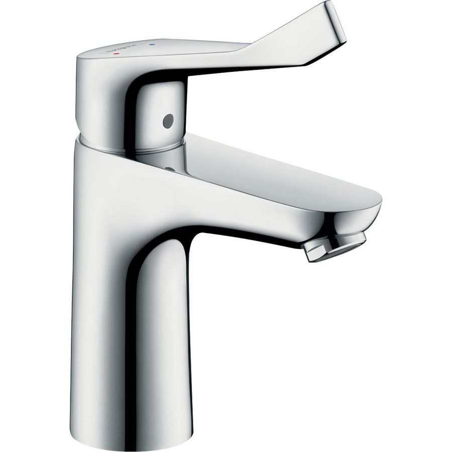 Focus 100 Care 1-hendel wastafelmengkraan chroom