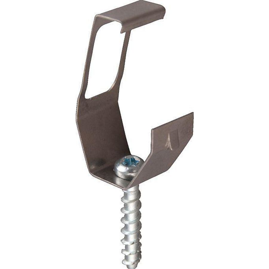 Doos a 100st. Metal-Click functieb. beugel 19mm met schroef