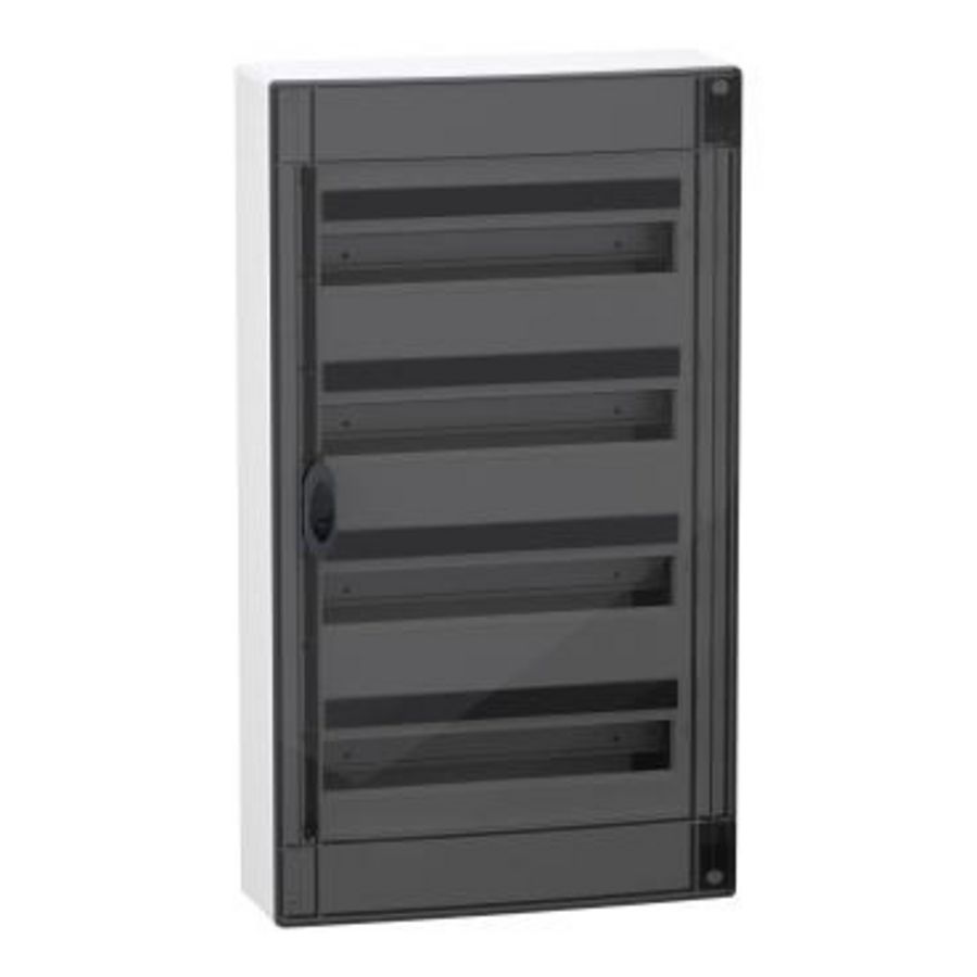 Modulaire verdeler PrismaSeT XS surface 4x18 mod 1 aardingsb