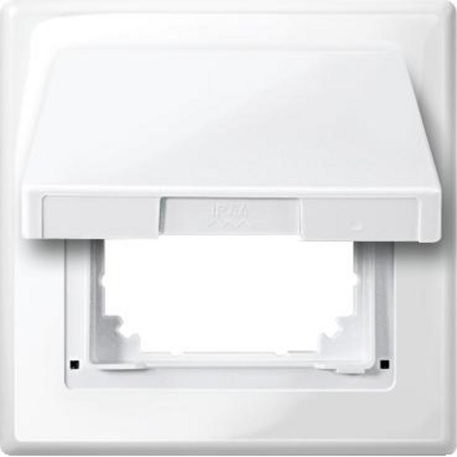 Beschermafdekking IP44 Polarwit M-Smart
