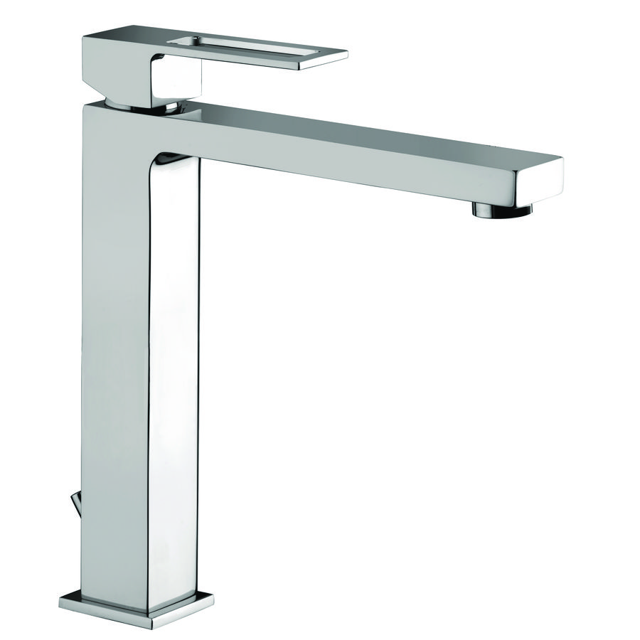 Verhoogde EFFE wastafelmengkraan met waste-inrichting 1.1/4" EF085CR chroom