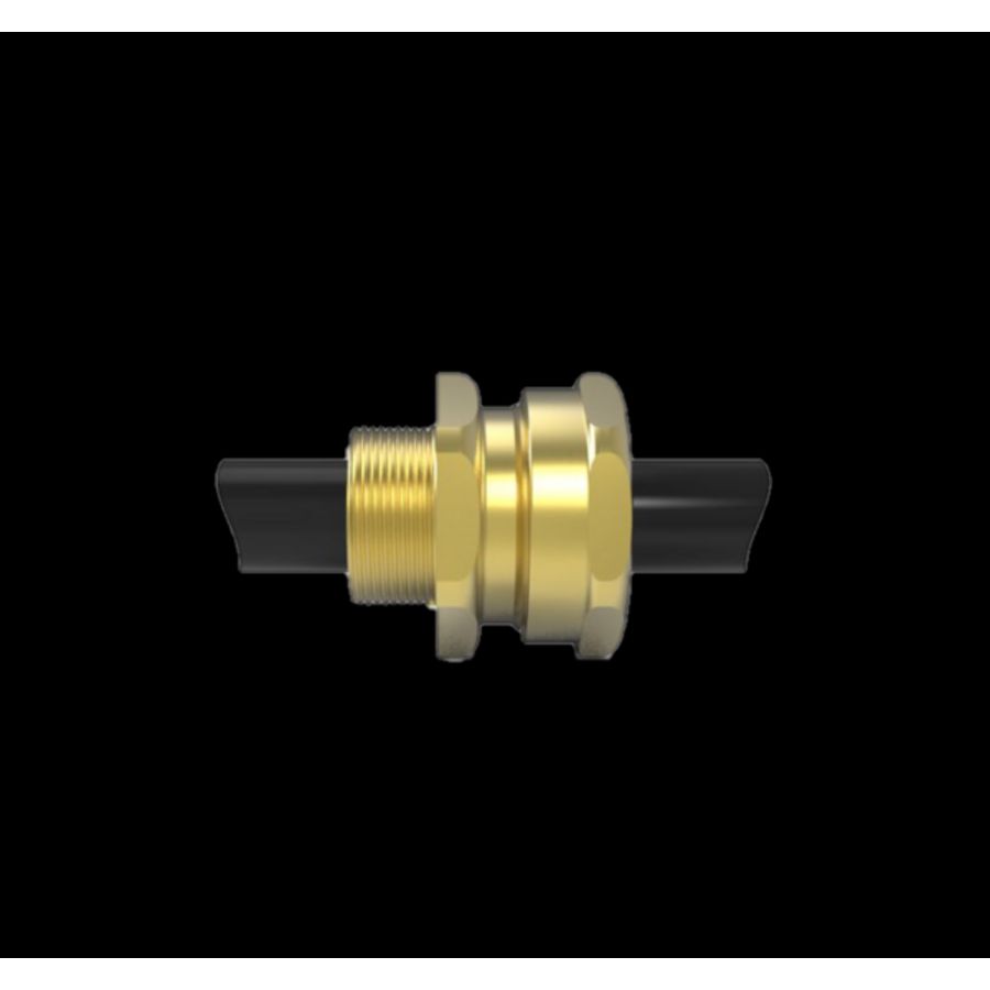 Kabelwartel messing ongearmeerde kabel M75-F