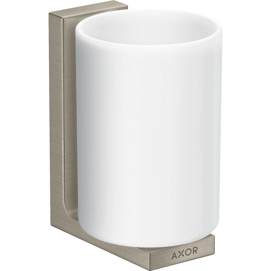 AXOR Universal Rectangular tandenborstelhouder Brushed Nickel