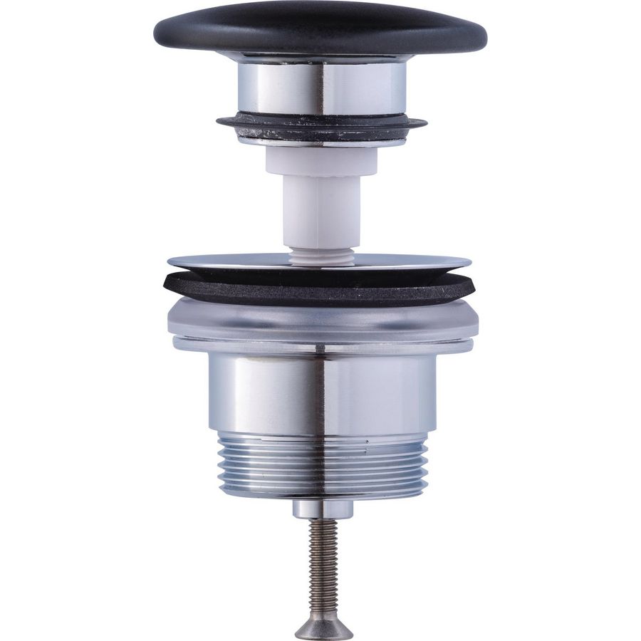 Push-openventiel Antraciet Mat 65x65x127mm